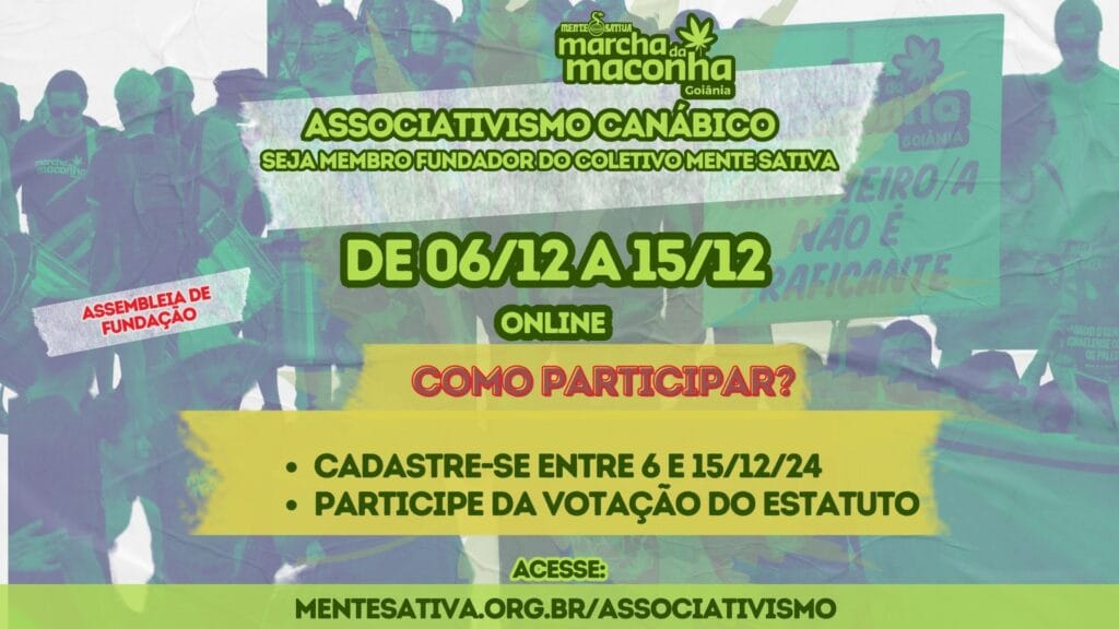 Associativismo Canábico – Assembleia Geral Coletivo Mente Sativa